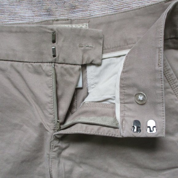 Sonoma Khaki Shorts Pockets Belt Loops Tan 4 - Picture 4 of 8